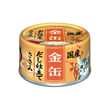 Aixia Canned Kin-Can Dashi Jitate Chic Fillet w/Chic Sauce 70g